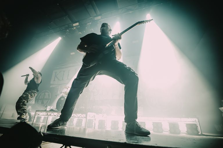 Parkway Drive performing live in Adelaide at Hindley Street Music Hall